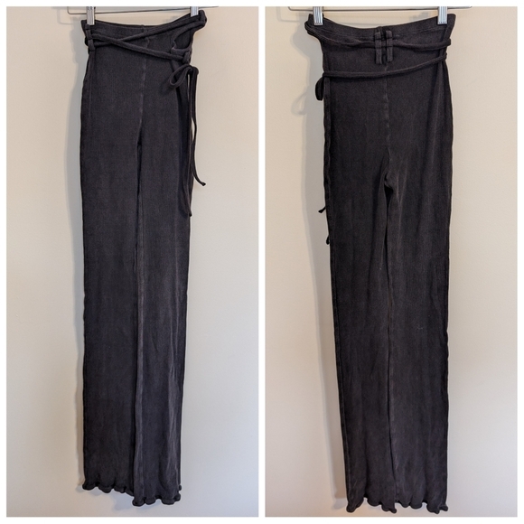 ssense OTTOLINGER Rib Lounge Pants Black Wash Large - Picture 9 of 16